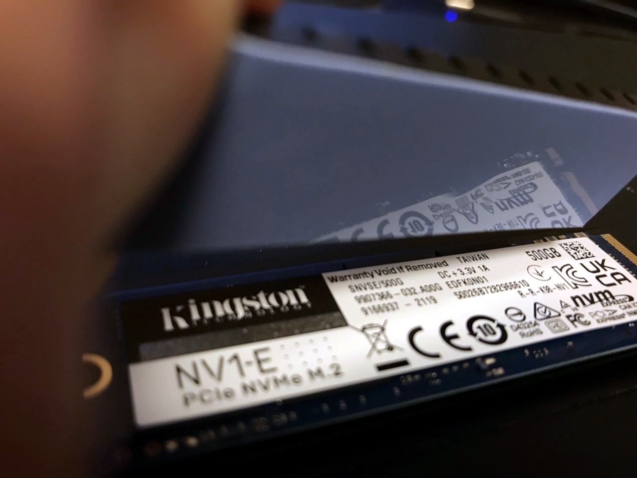 HP EliteDesk 800 G4 DM のNVMe SSDを低発熱品に換装